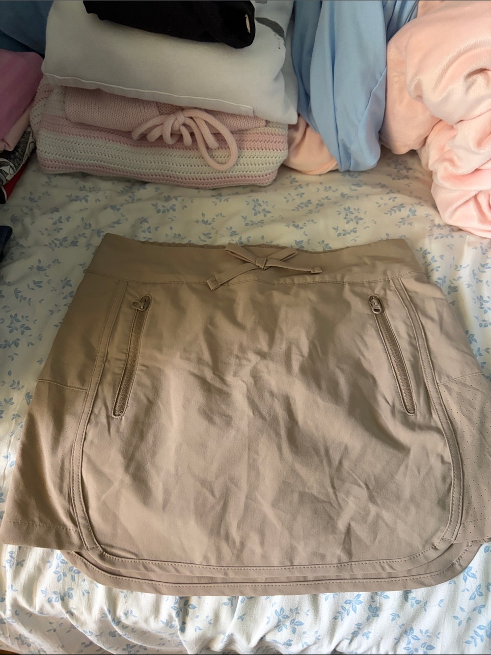 Magellan Outdoors Beige/Tan Girls Active Skort